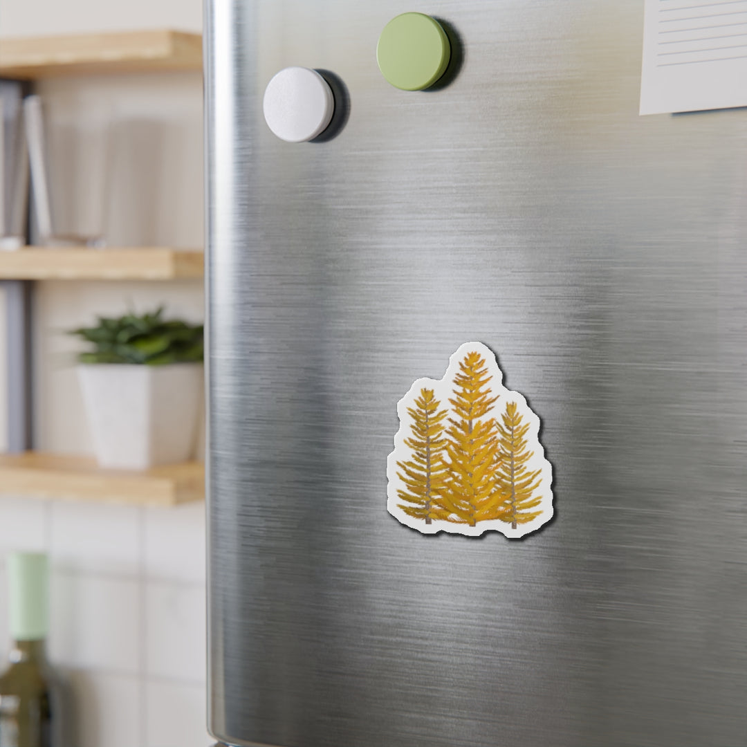 Western Larch Magnet – Flexible Die Cut Vinyl