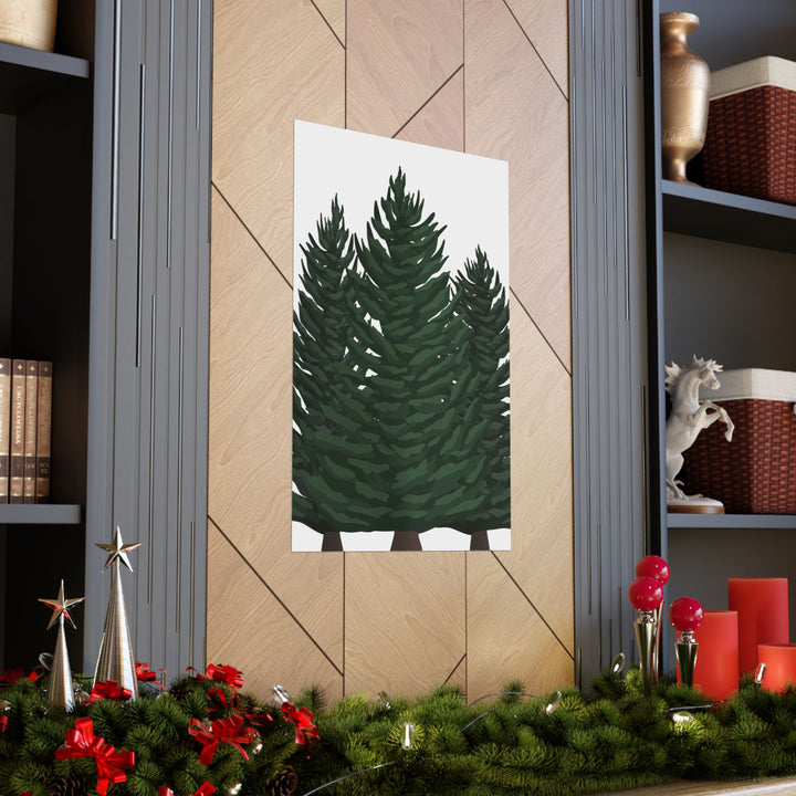 Douglas Fir Print – Unframed Wall Art