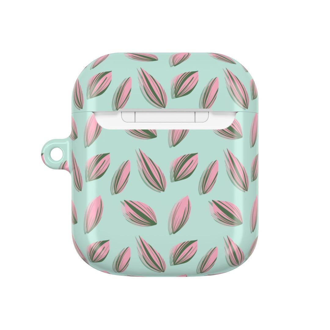 Tradescantia Nanouk Pattern AirPod Case Plant Inspired Protective Cover for AirPods