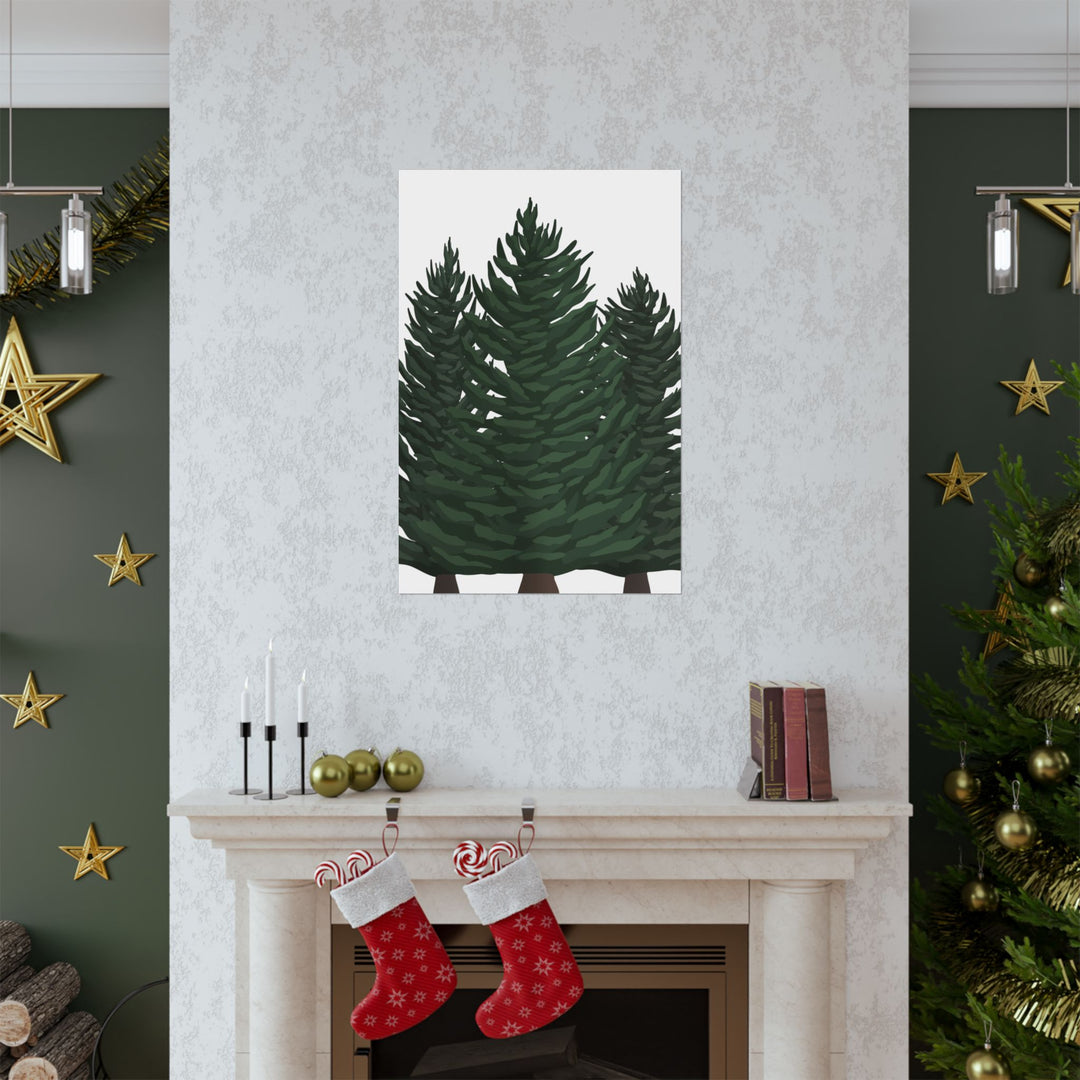Douglas Fir Print – Unframed Wall Art