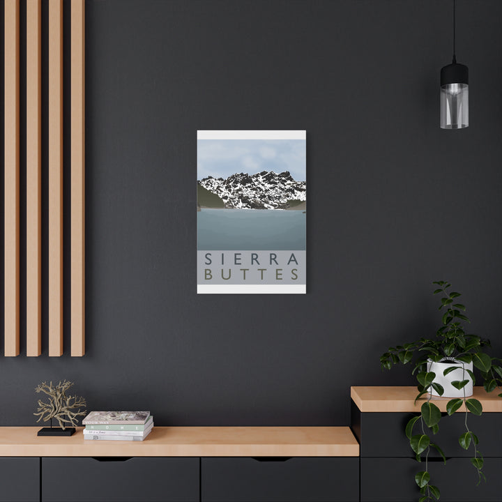 Sierra Buttes Canvas Print – Wall Art