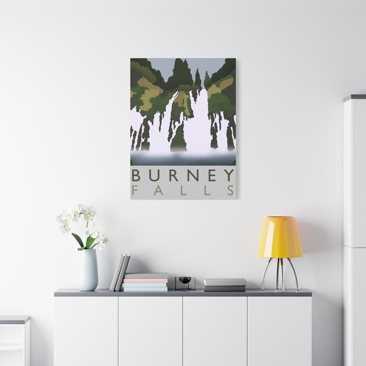 Burney Falls Canvas Print – Wall Art