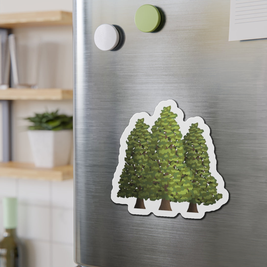 Incense Cedar Magnet – Flexible Die Cut Vinyl
