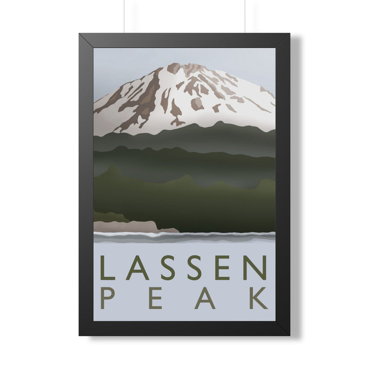 Lassen Peak Framed Print – Wall Art