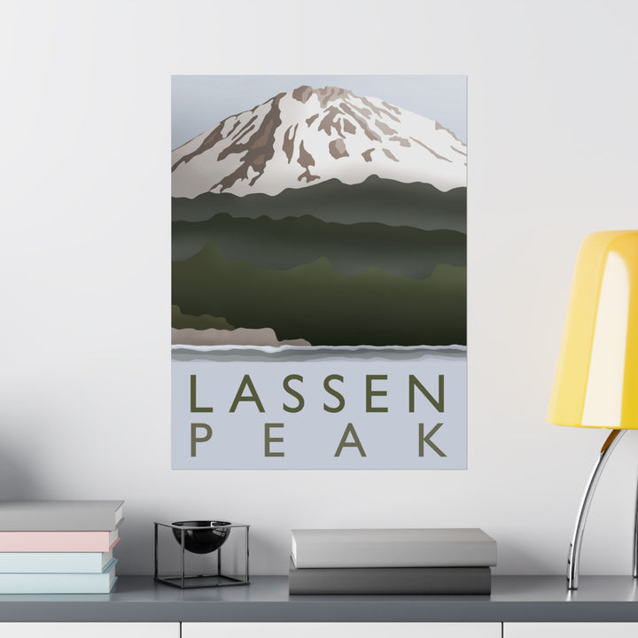 Lassen Peak Print – Unframed Wall Art
