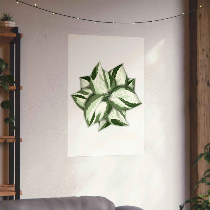 Manjula Pothos Print – Botanical Wall Art | Green Leaf Wall Decor | Unframed - The Potted Pixel