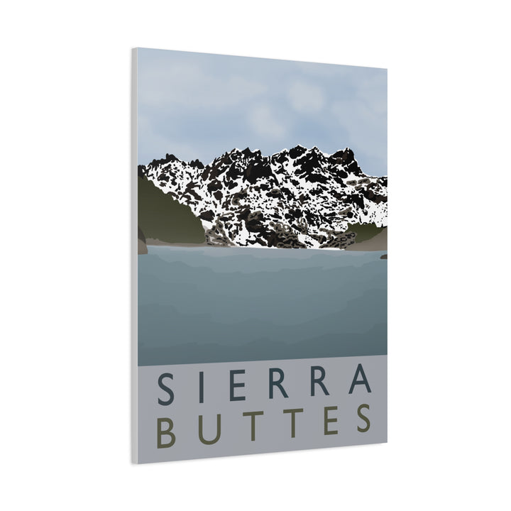 Sierra Buttes Canvas Print – Wall Art