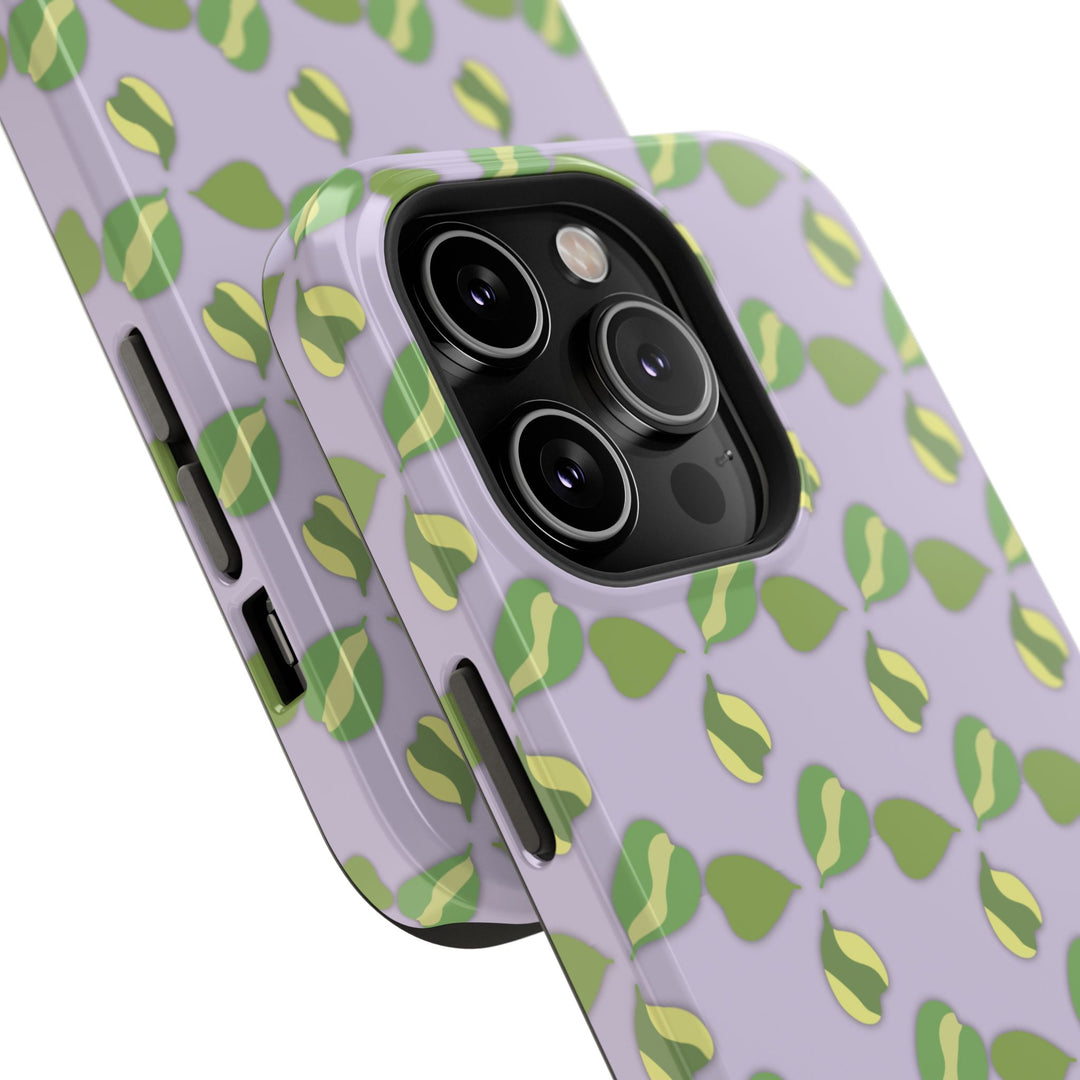 Hoya Kerrii Pattern Phone Case – Dual Layer Protective Cover