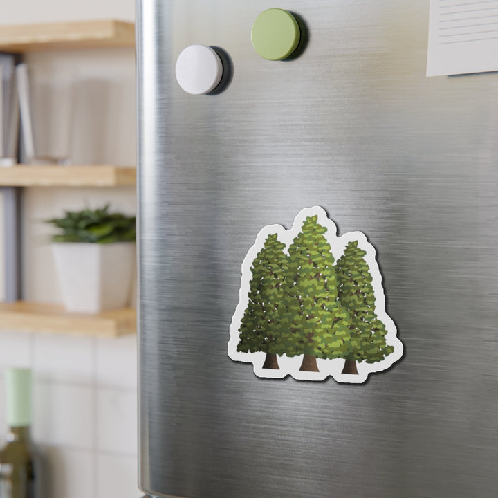 Incense Cedar Magnet – Flexible Die Cut Vinyl