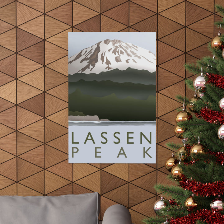 Lassen Peak Print – Unframed Wall Art
