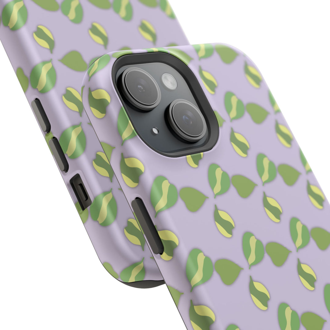 Hoya Kerrii Pattern Phone Case – Dual Layer Protective Cover