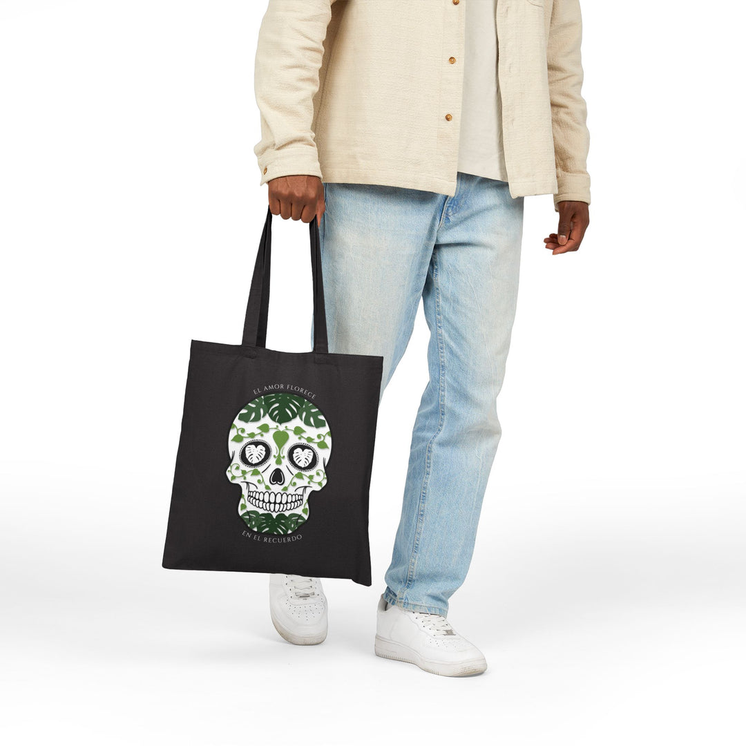 Día de los Muertos Canvas Tote Bag – Eco Friendly Everyday Carry