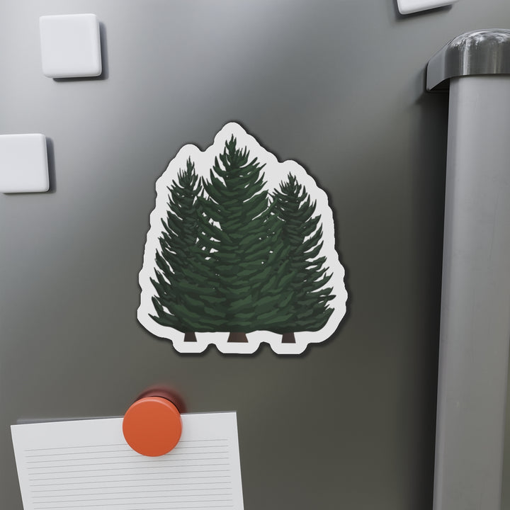 Douglas Fir Magnet – Flexible Die Cut Vinyl