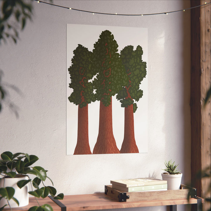 Giant Sequoias Print – Unframed Wall Art