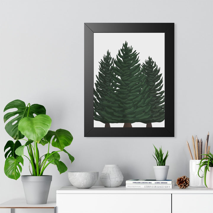 Douglas Fir Framed Print – Wall Art