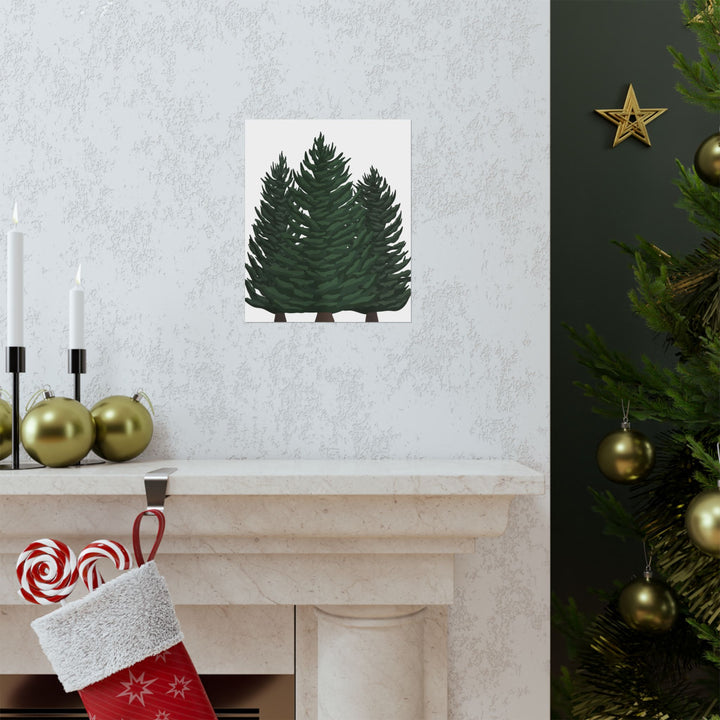 Douglas Fir Print – Unframed Wall Art