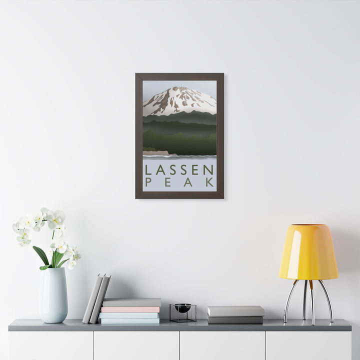 Lassen Peak Framed Print – Wall Art
