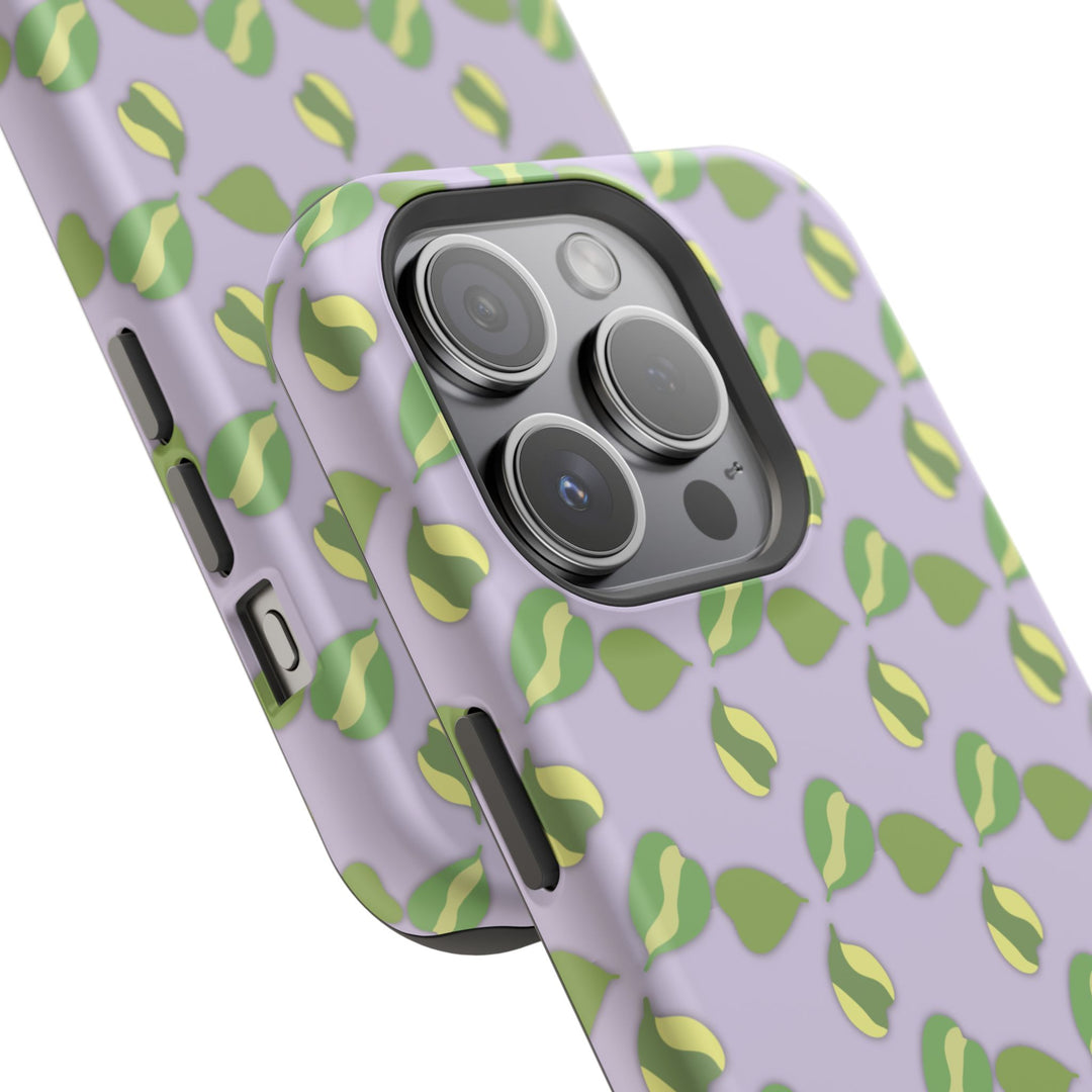 Hoya Kerrii Pattern Phone Case – Dual Layer Protective Cover