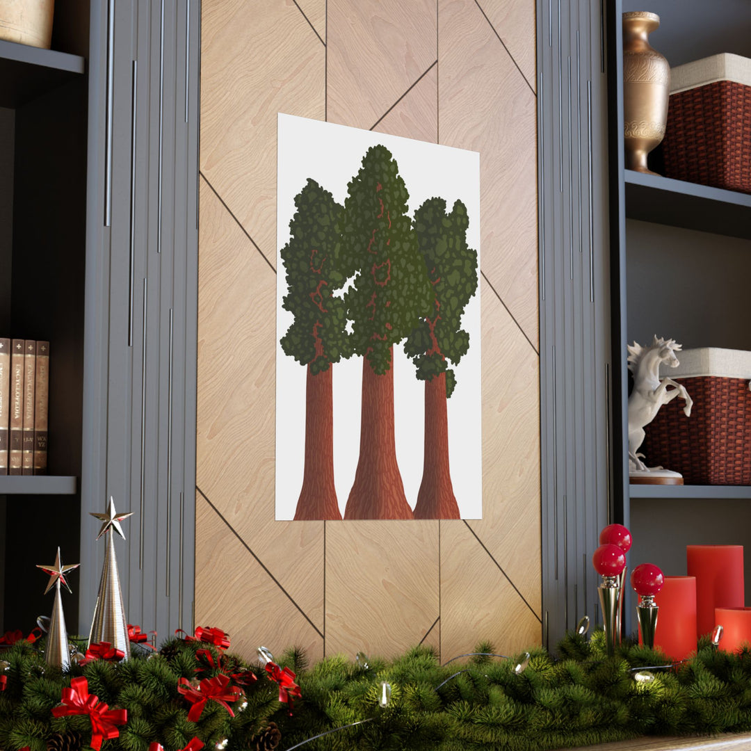 Giant Sequoias Print – Unframed Wall Art