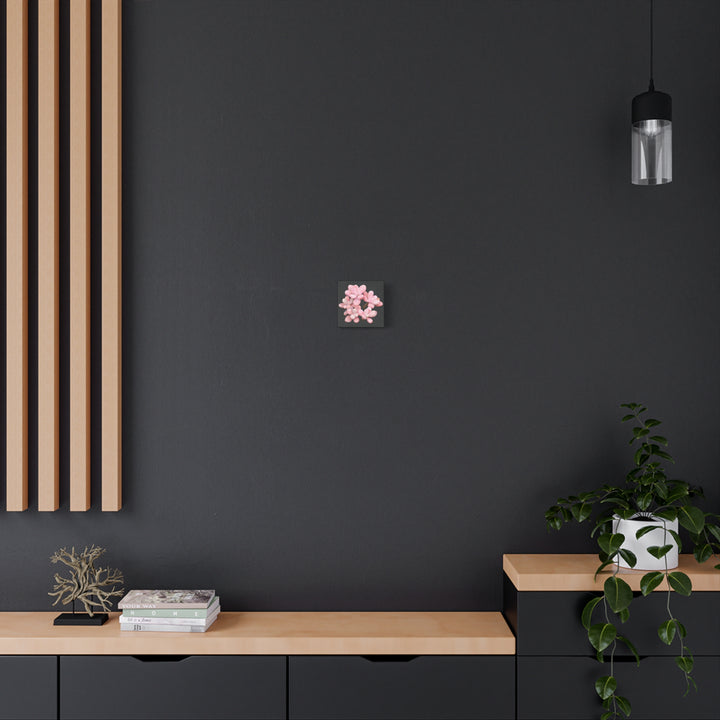 Pink Moonstone Canvas Print – Botanical Wall Art