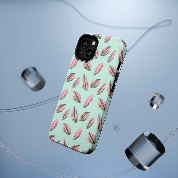 Tradescantia Nanouk Pattern Phone Case – Dual Layer Protective Cover