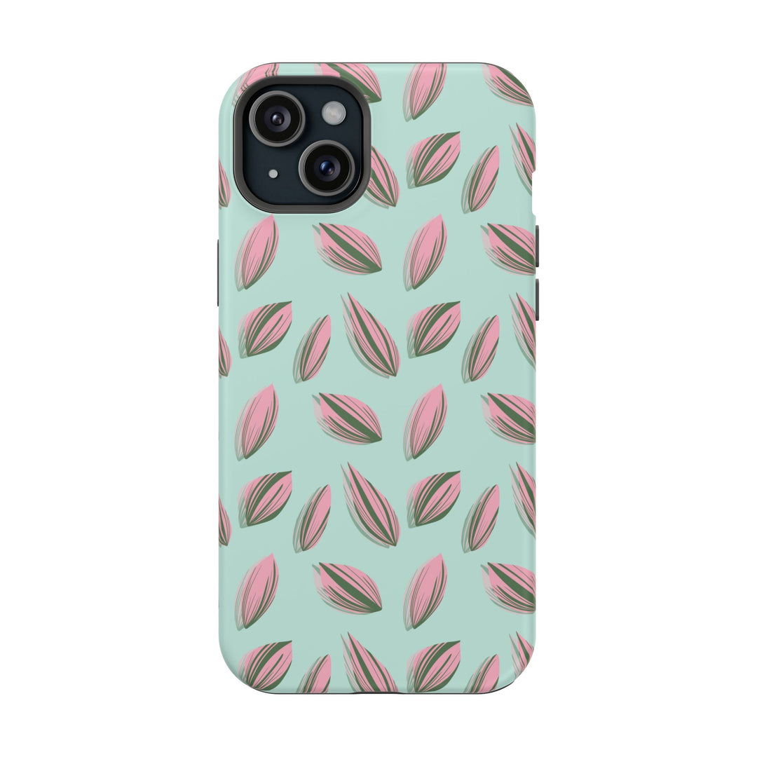 Tradescantia Nanouk Pattern Phone Case – Dual Layer Protective Cover