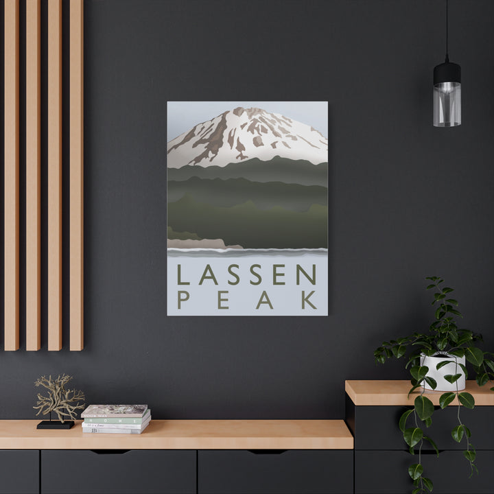 Lassen Peak Canvas Print – Wall Art