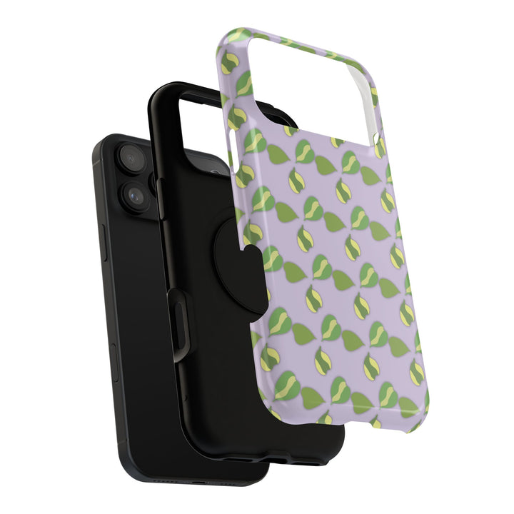 Hoya Kerrii Pattern Phone Case – Dual Layer Protective Cover