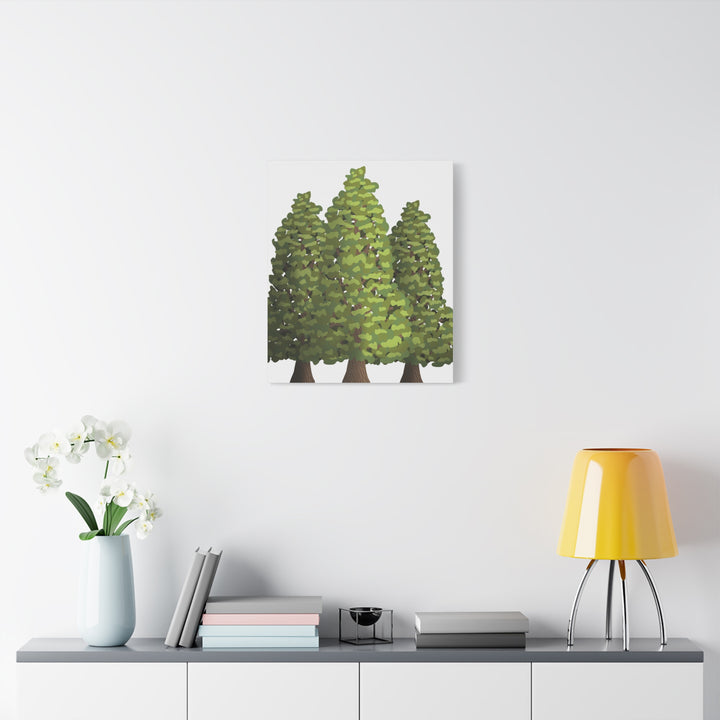 Incense Cedar Canvas Print – Wall Art