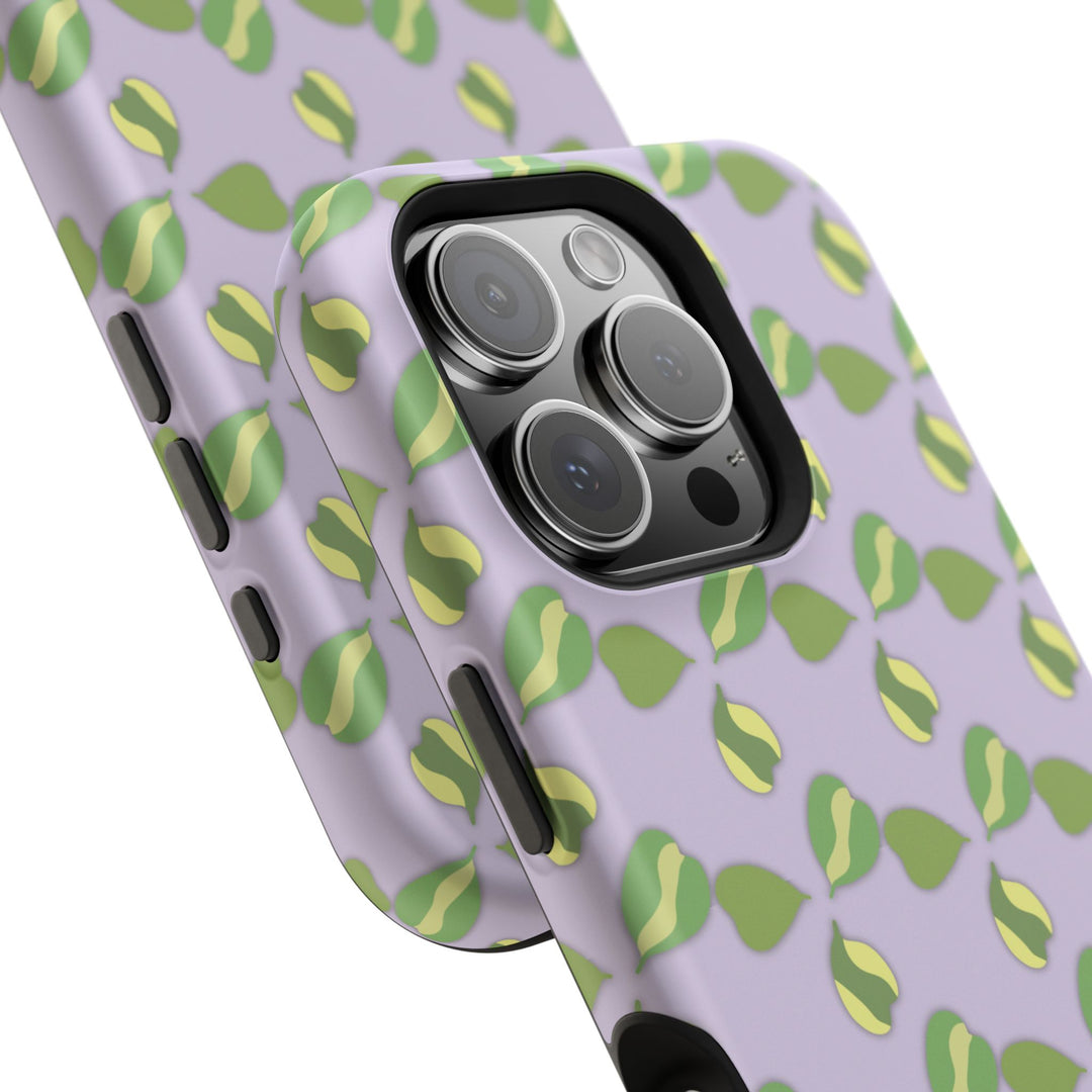 Hoya Kerrii Pattern Phone Case – Dual Layer Protective Cover