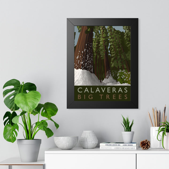 Calaveras Big Trees Framed Print – Wall Art