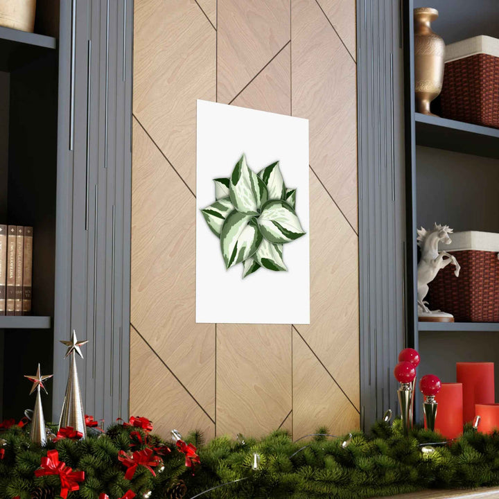 Manjula Pothos Print – Botanical Wall Art | Green Leaf Wall Decor | Unframed - The Potted Pixel