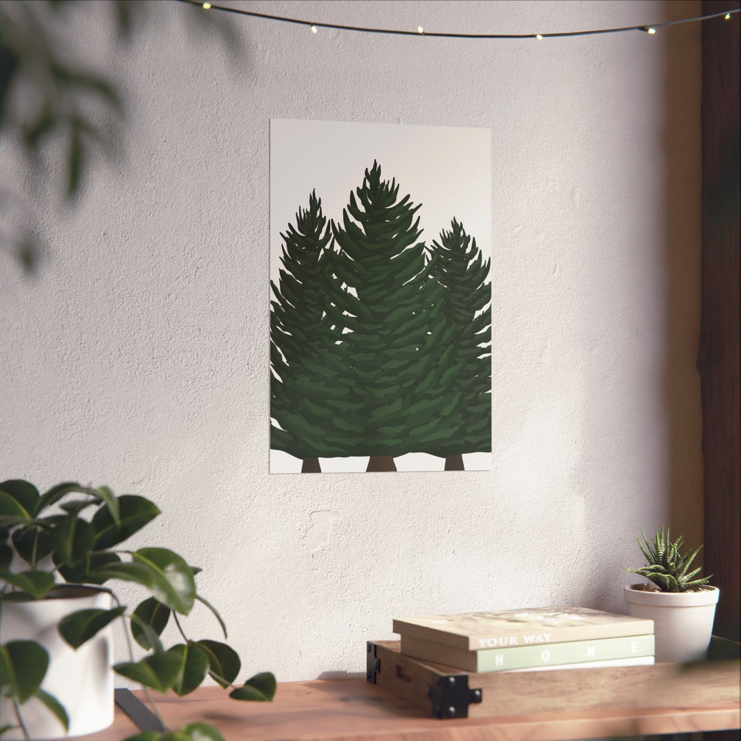 Douglas Fir Print – Unframed Wall Art