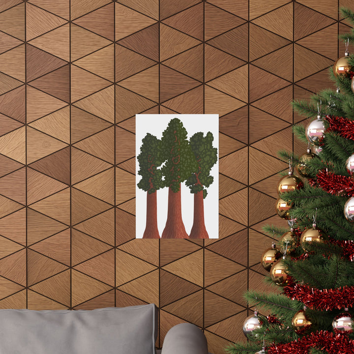 Giant Sequoias Print – Unframed Wall Art
