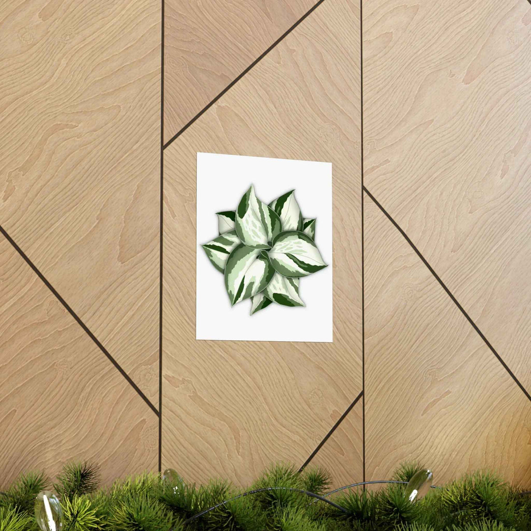 Manjula Pothos Print – Botanical Wall Art | Green Leaf Wall Decor | Unframed - The Potted Pixel