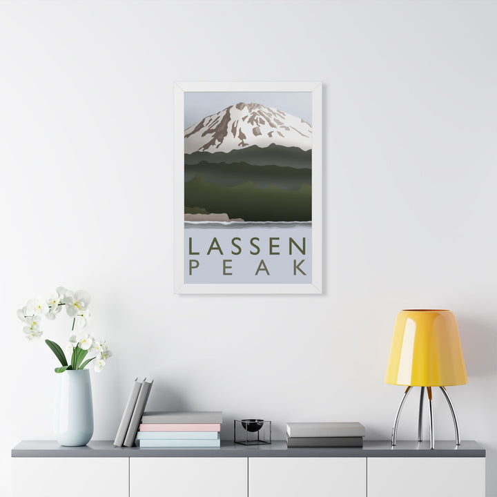 Lassen Peak Framed Print – Wall Art