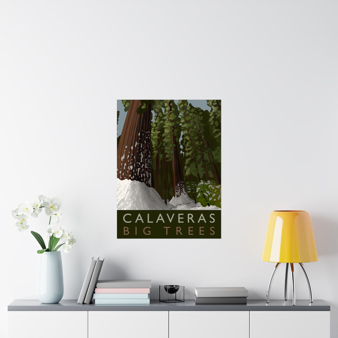 Calaveras Big Trees Print – Unframed Wall Art