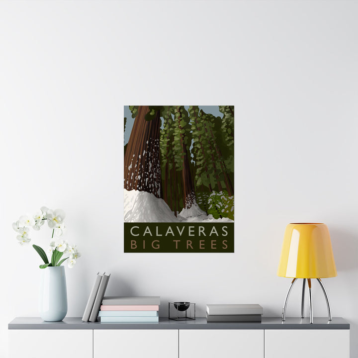 Calaveras Big Trees Print – Unframed Wall Art