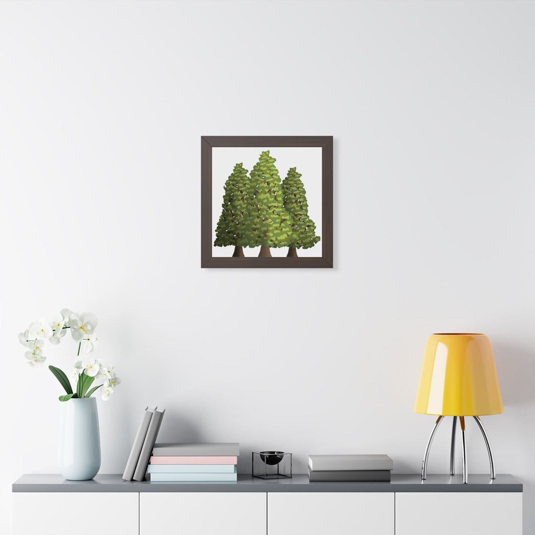 Incense Cedar Framed Print – Wall Art