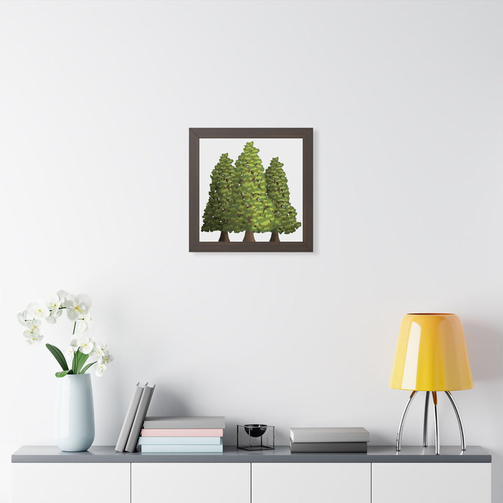 Incense Cedar Framed Print – Wall Art