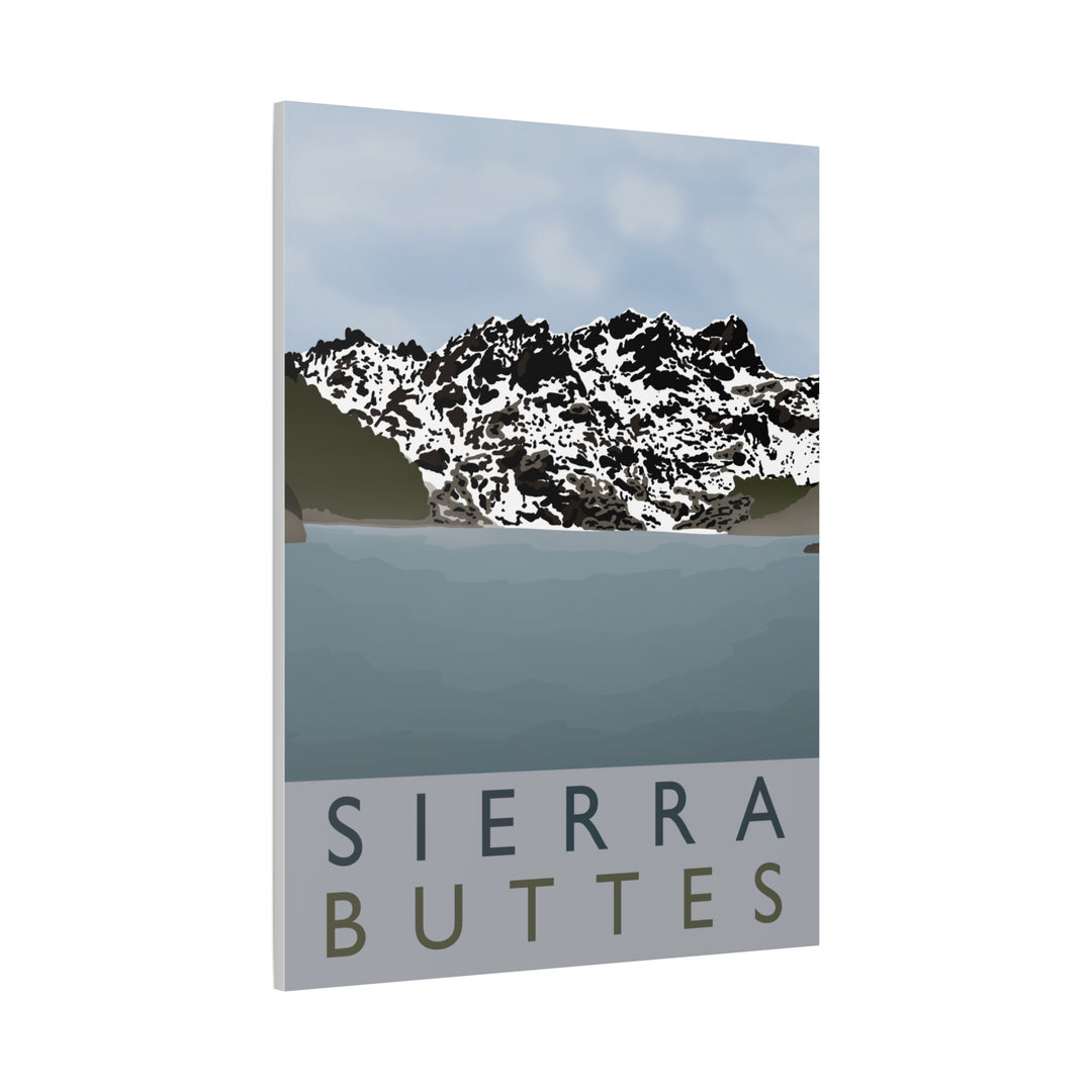 Sierra Buttes Canvas Print – Wall Art