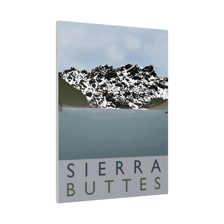 Sierra Buttes Canvas Print – Wall Art