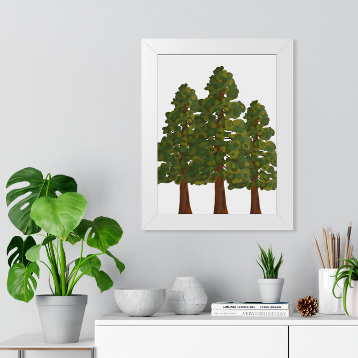 Coastal Redwood Framed Print – Wall Art