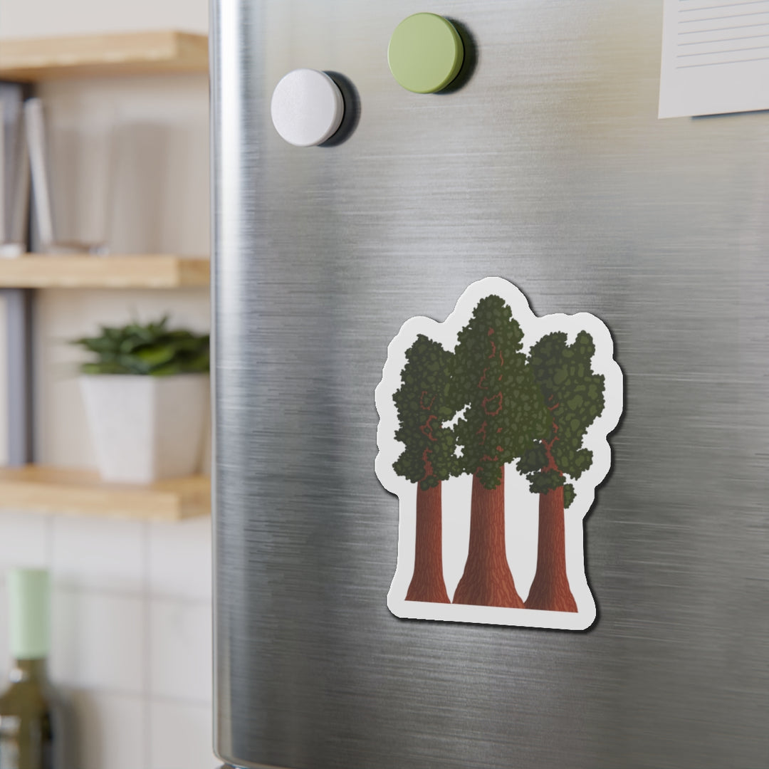 Giant Sequoias Magnet – Flexible Die Cut Vinyl