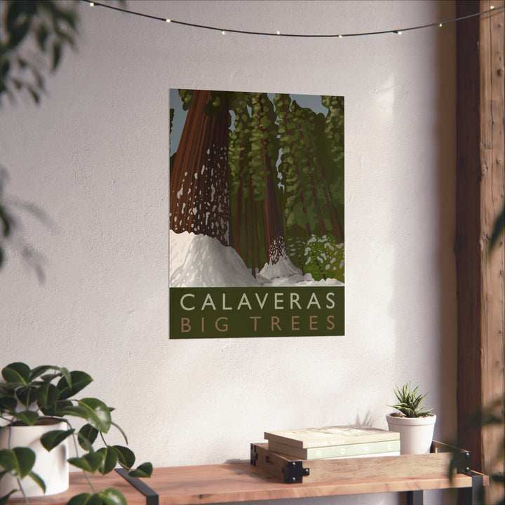 Calaveras Big Trees Print – Unframed Wall Art