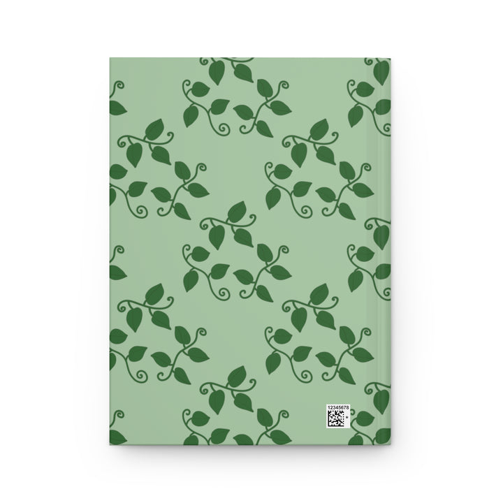 Pothos Vine Pattern Hardcover Journal Botanical Notebook For Plant Lovers Gift The Potted Pixel