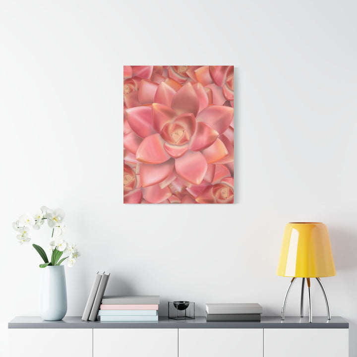 Graptosedum California Sunset Succulent Canvas Print – Botanical Wall Art - The Potted Pixel