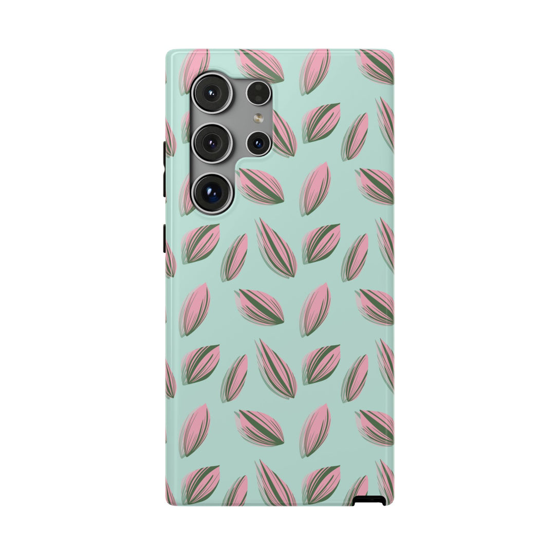 Tradescantia Nanouk Pattern Phone Case – Dual Layer Protective Cover