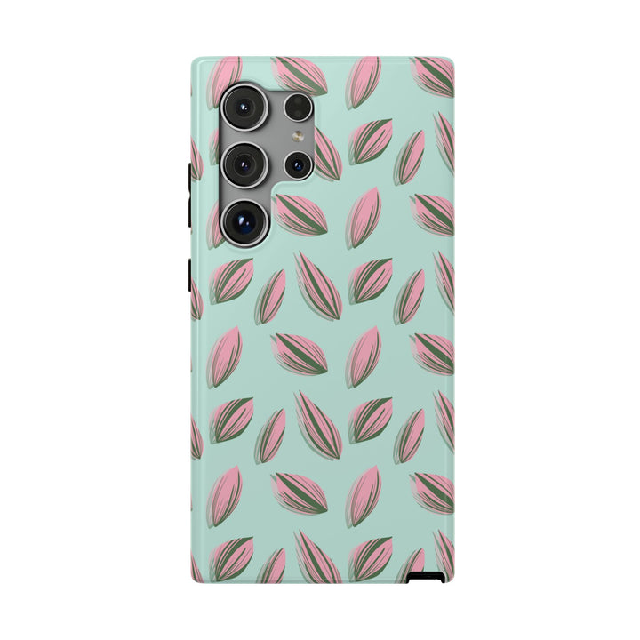 Tradescantia Nanouk Pattern Phone Case – Dual Layer Protective Cover