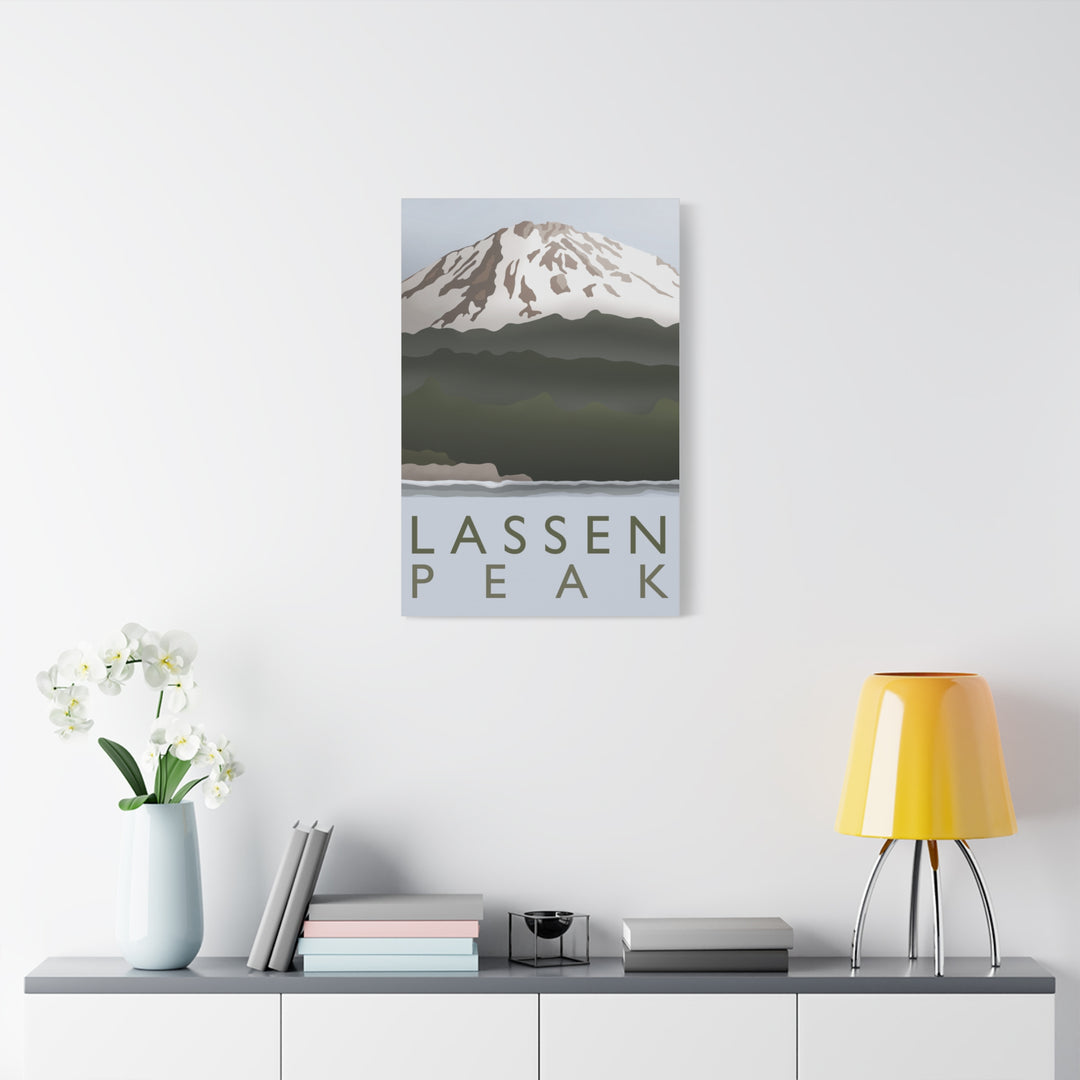 Lassen Peak Canvas Print – Wall Art